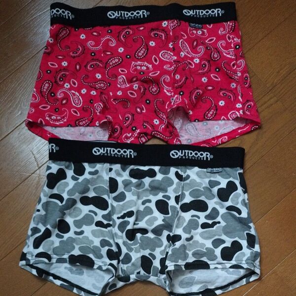 値下げ/未使用自宅保管品。OUTDOOR ボクサーブリーフパンツ M2枚セット