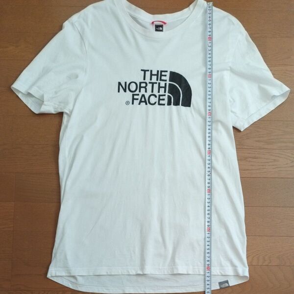 THE NORTH FACE ノースフェイス 半袖口ゴTシャツ 白 ホワイトL