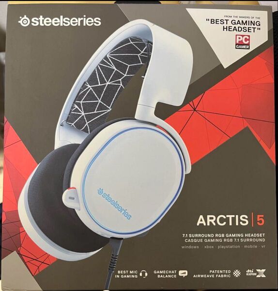 arctis5 ヘッドセット SteelSeries