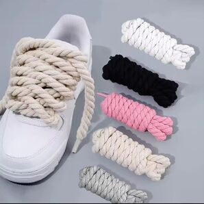 靴紐 ベージュ 単品