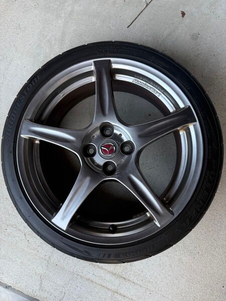 NB ロードスター 限定ターボ 純正アルミホイール Racing Heart