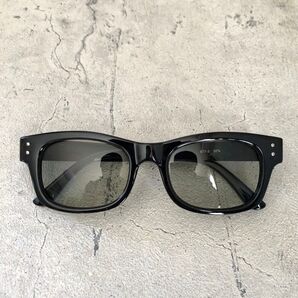 サングラス ブラック/ライトグレー 新品 ライトグレーレンズ UVカット