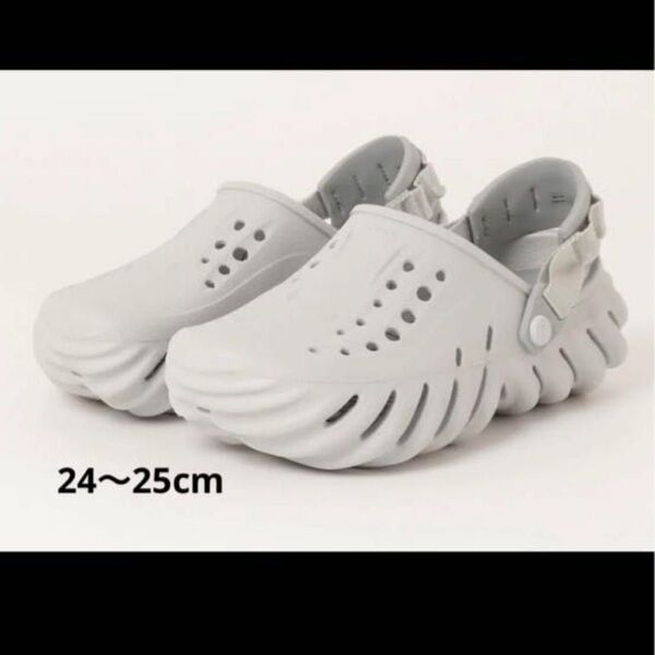 CROCS ECHO CLOG Sandal クロックス エコクロッグ グレー