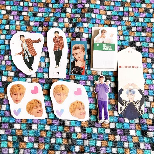 BTS RM ナムジュン グッズ まとめ売り シール トレカ LYS