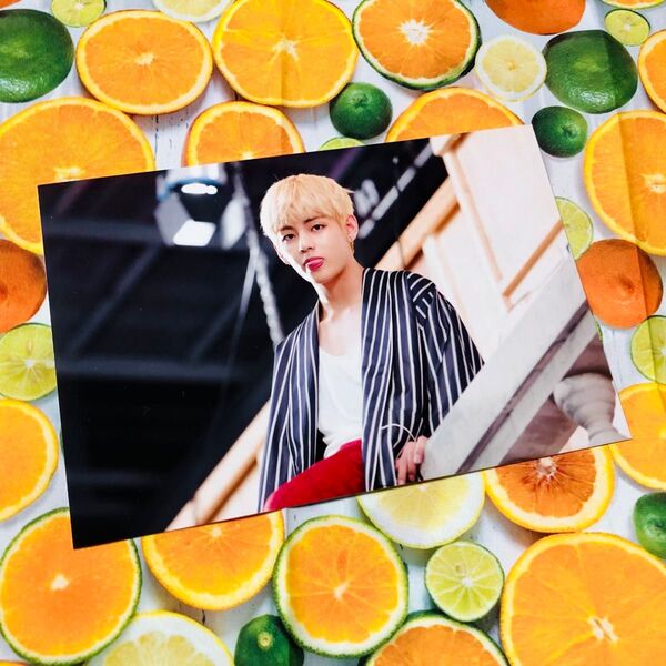 BTS 展示会 テテ テヒョン 生写真 ミニフォト トレカ PTD グッズ 公式