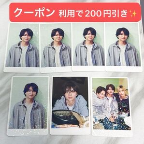 timelesz sexyzone because3形態 トレカ カード 佐藤勝利