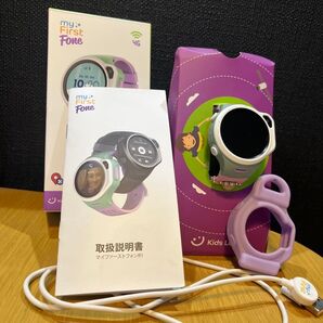 myFirstFone R1 スマートウォッチ キッズ向け パープル