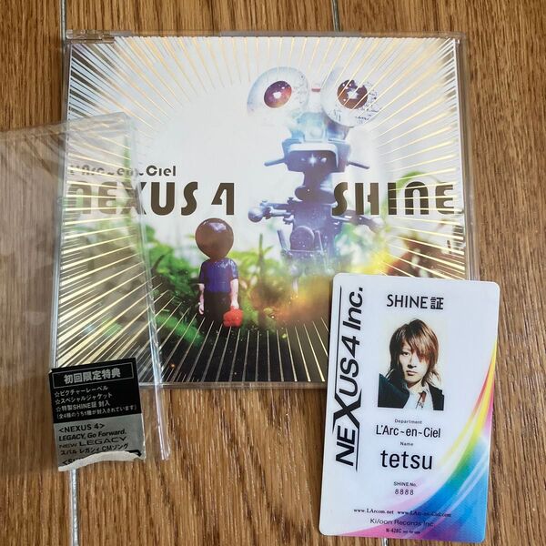 L'Arc~en~Ciel NEXUS 4 SHINE初回盤 CD
