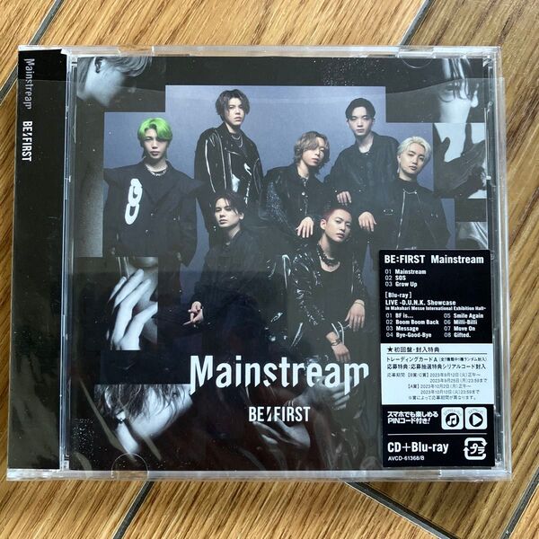 LIVE盤 (初回仕様) トレカ/シリアルコード Blu-ray付 BE:FIRST CD+Blu-ray/Mainstream