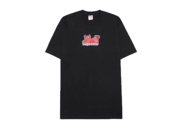 Supreme x Toy Machine Devil Cat Tee "Black" size M