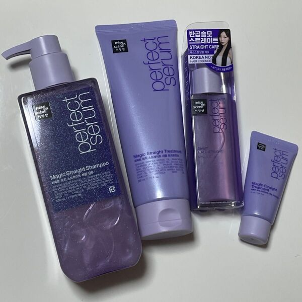 ミジャンセン PerfectSerum Magic Straight シャンプー トリートメント セラム オイル ヘアオイル