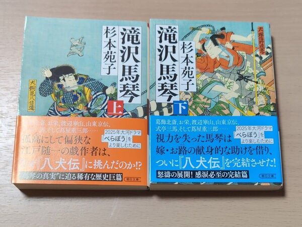 滝沢馬琴 上下 (朝日文庫 す2-6 朝日時代小説文庫) 杉本苑子/著