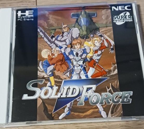 【動作確認済】Solid Force ソリッドフォース PCエンジン CD-ROM2