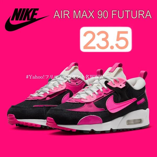 【新品23.5cm】NIKE|W AIR MAX 90 FUTURA|エアマックス 90 フューチュラ|ホワイト/ブラック/ピンク