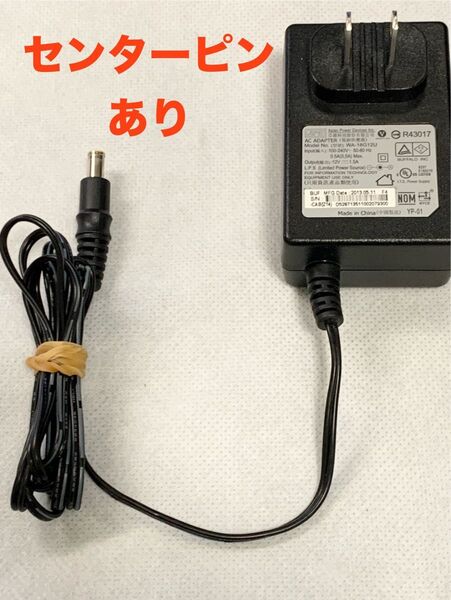 センターピンあり バッファロー WA-18G12U ACアダプター