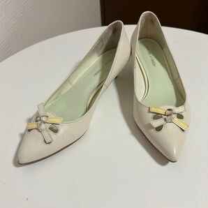 お値下げ!Odette e Odile 可愛いパンプス ホワイト 23cm