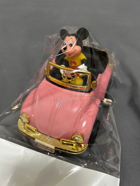 ミッキーマウス ワーゲン ゼンマイ式おもちゃ 昭和レトロ 1983年 増田屋