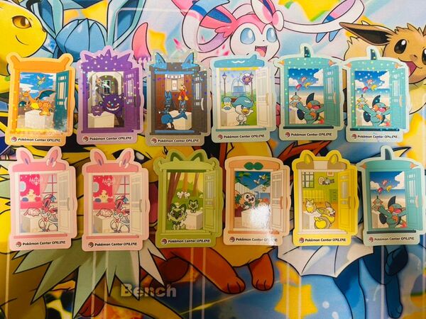 ポケモンセンターオンライン ミニゲーム シール ステッカー レア