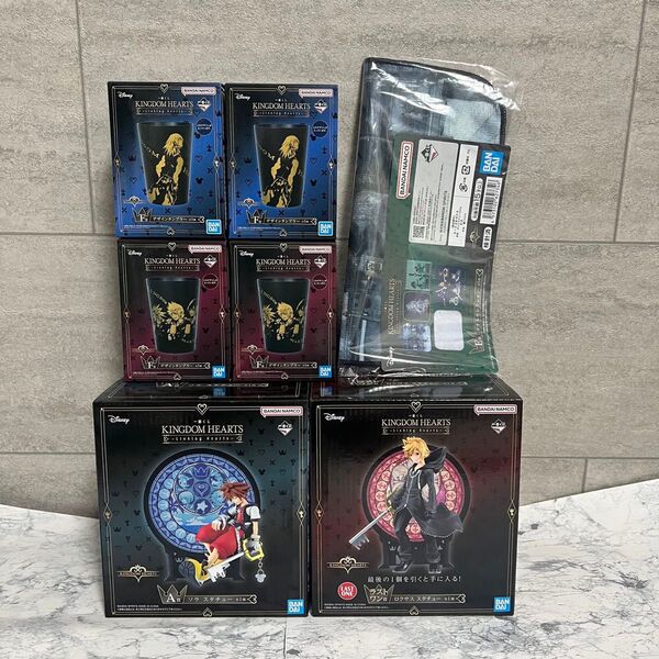 【おまけ付き】一番くじ キングダムハーツ KINGDOM HEARTS A賞 ソラ ラストワン賞 ロクサス スタチュー