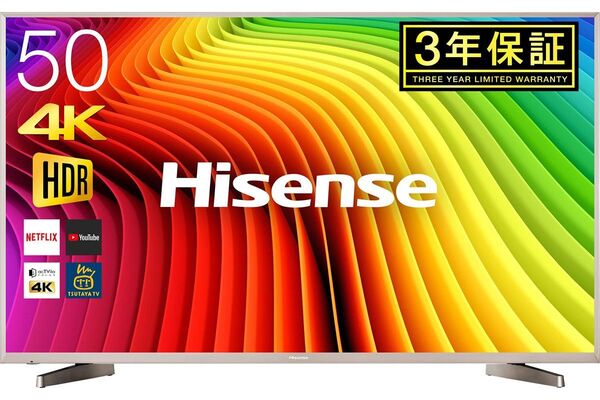 ハイセンス Hisense 50V型 液晶 テレビ HJ50N5000