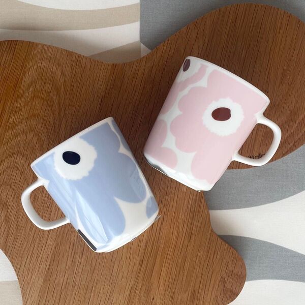 新品 2個セット marimekko UNIKKO ウニッコ マグカップ