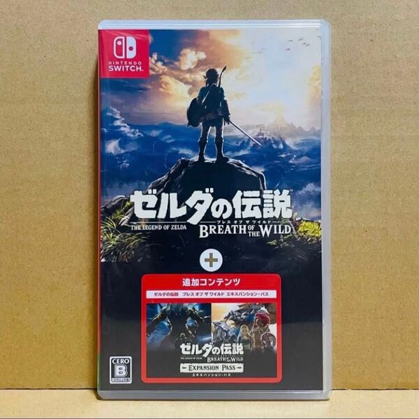 【Switch】ゼルダの伝説 ブレスオブザワイルド+エキスパンションパス
