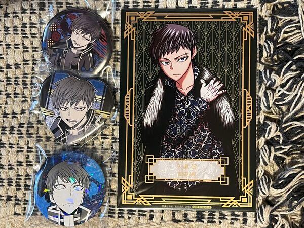 桃源暗鬼 缶バッジ 特典 ファボテリア アニメイト ホログラム 矢颪碇 まとめ売り