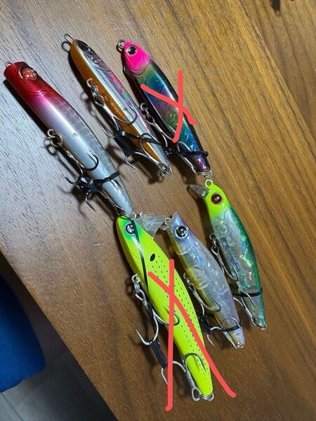 シーバス ルアーセット