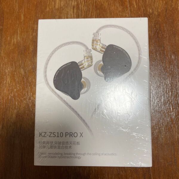 新品未開封 KZ ZS10 Pro X 4BA+1DD IEM イヤホン