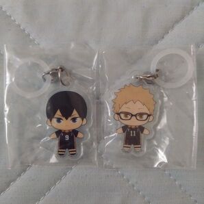ハイキュー ふらっとめじるしアクセサリー 影山飛雄 月島蛍 ファンパーク 先行発売