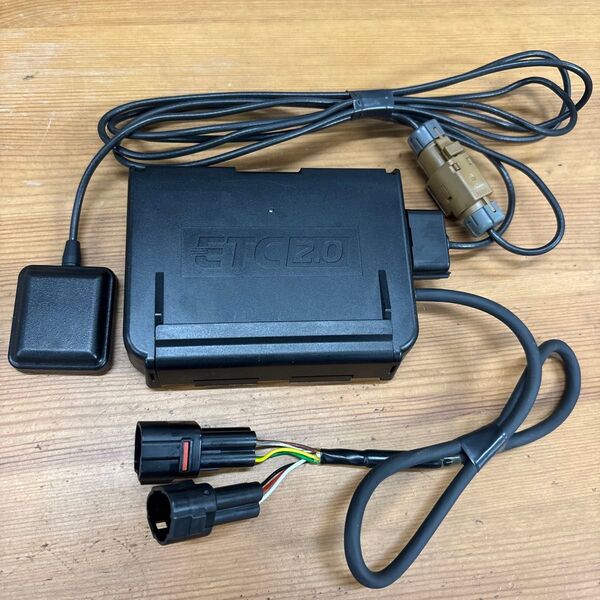 バイク用 ETC2.0 JRM-21 欠品あり アンテナ分離型 セットアップ済み 部品取り