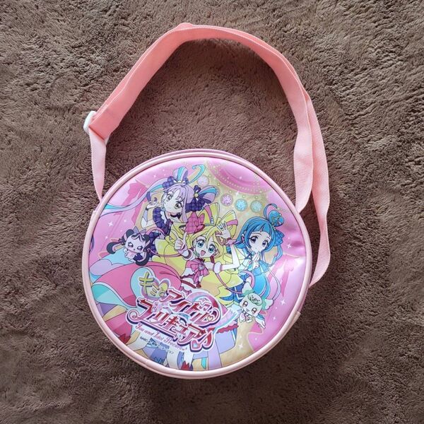 キミとアイドルプリキュア 丸型ショルダーバッグ ピンク プリキュア グッズ キミとアイドルプリキュア ラウンドショルダーバッグ