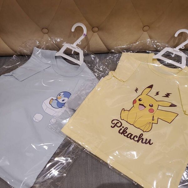 新品 未使用 ユニクロ ポケモン Tシャツ ピカチュウ ポッチャマ 100cm Tシャツ
