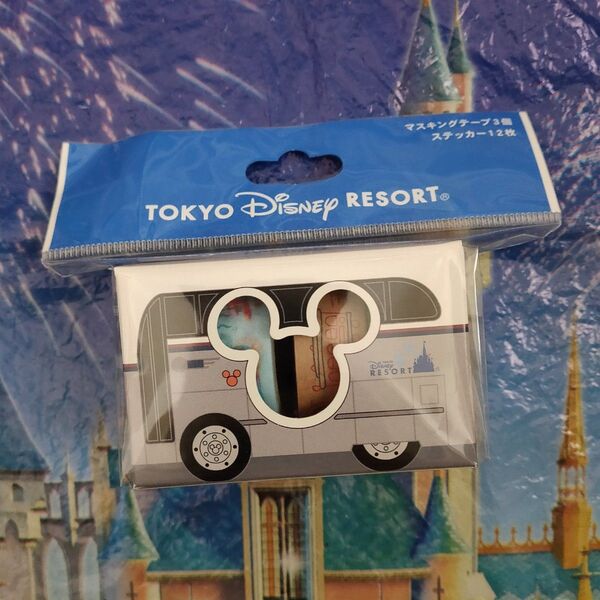 TDR 東京ディズニーリゾート マスキングテープ ステッカー