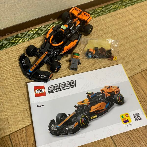 レゴ LEGO スピードチャンピオン 2023 マクラーレン フォーミュラ 1 レースカー 76919 美品