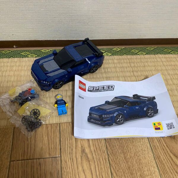 レゴ LEGO SPEED CHAMPIONS フォード マスタング ダークホース スポーツカー 76920 現状品