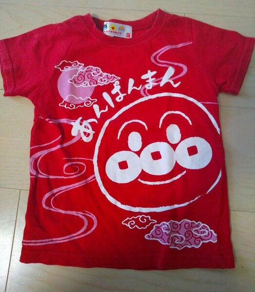 アンパンマン 赤 Tシャツ 95サイズ