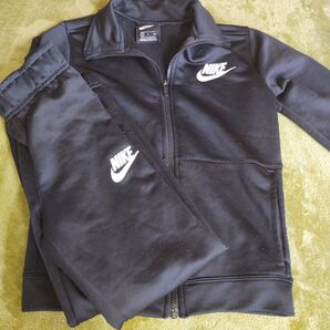 NIKE ナイキ ジャージ 上下セット 130 ブラック 黒