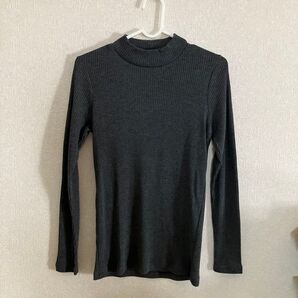 ユニクロ リブカットソー