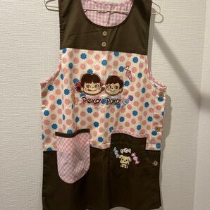 ペコちゃん ポコちゃん エプロン 不二家