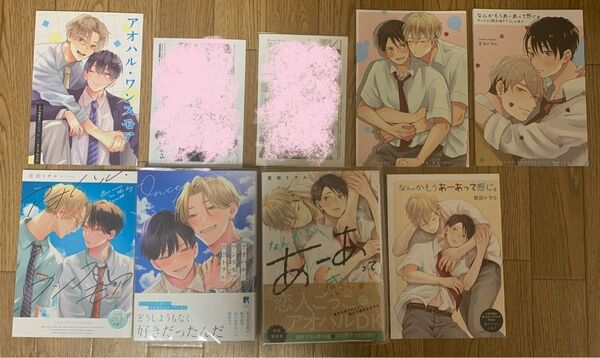 宮田トヲル『アオハル・ワンスモア』『なんかもうあーあって感じ。』アニメイト とらのあな 小冊子 リーフレット ペーパー 初版限定帯