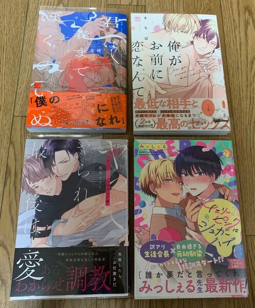 劣情『君は春までぼくのいぬ』まちば『俺がお前に恋なんて』坂井ヤスト『ヤってヤられて最後は…愛』『チェリーピンクにシュガーハイ』