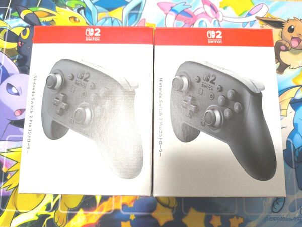Switch2 Proコントローラー Nintendo 2個セット 新品・未開封 即購入可 送料無料
