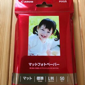 Canon マットフォトペーパー L判 49枚 MP-101L