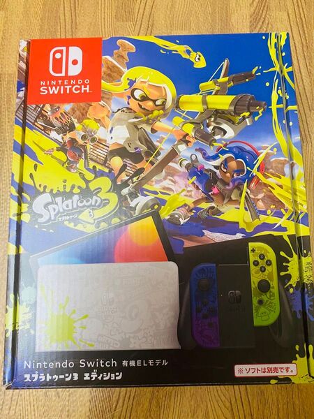 Nintendo Switch 有機ELモデル スプラトゥーン3 ソフトなし
