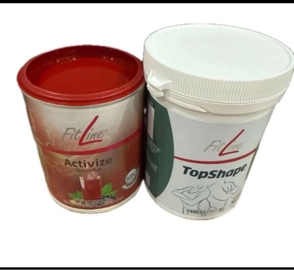 FitLineTopShapeフィットライン トップシェイプ1缶、Fitline アクティヴァイズ 1缶 セット