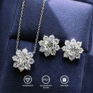 今っぽ高見え|花モアサナイ富田×S925ジュエリー3点セット