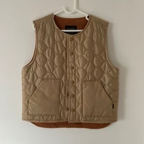 DILASH ディラッシュ ベスト ベージュ 120 冷房対策 暖か 軽量性も抜群