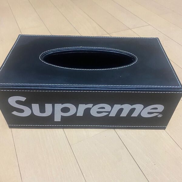 supreme ティッシュケース ブラック