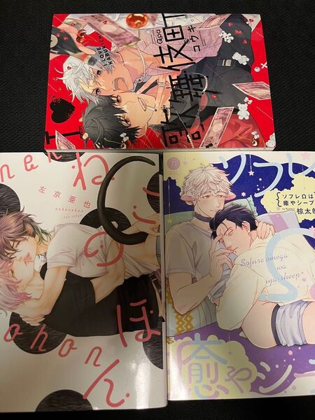 ねこのほん/左京亜也・ソフレΩは癒やシープ/椋太郎・I歌舞伎町/コウキ。